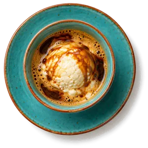 Café affogato — Le Pavé, Guéliz Marrakech
