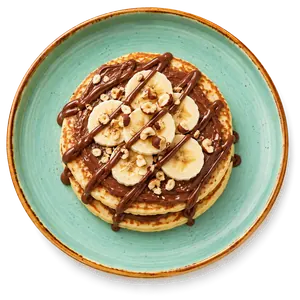 Pancake Nutella banane — brunch au Pavé, Guéliz Marrakech